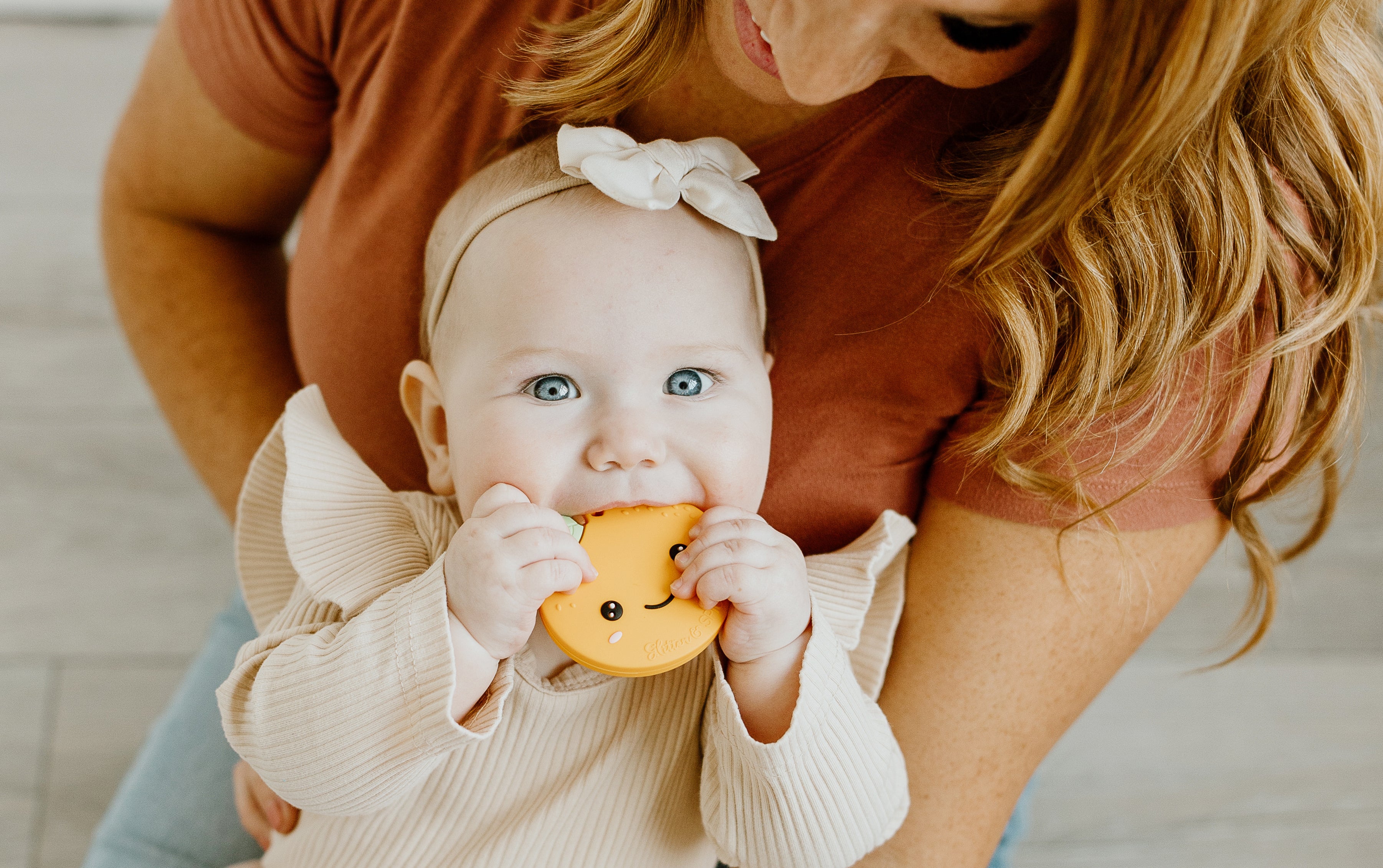 Glitter and Spice Silicone Teethers for Teething Babies