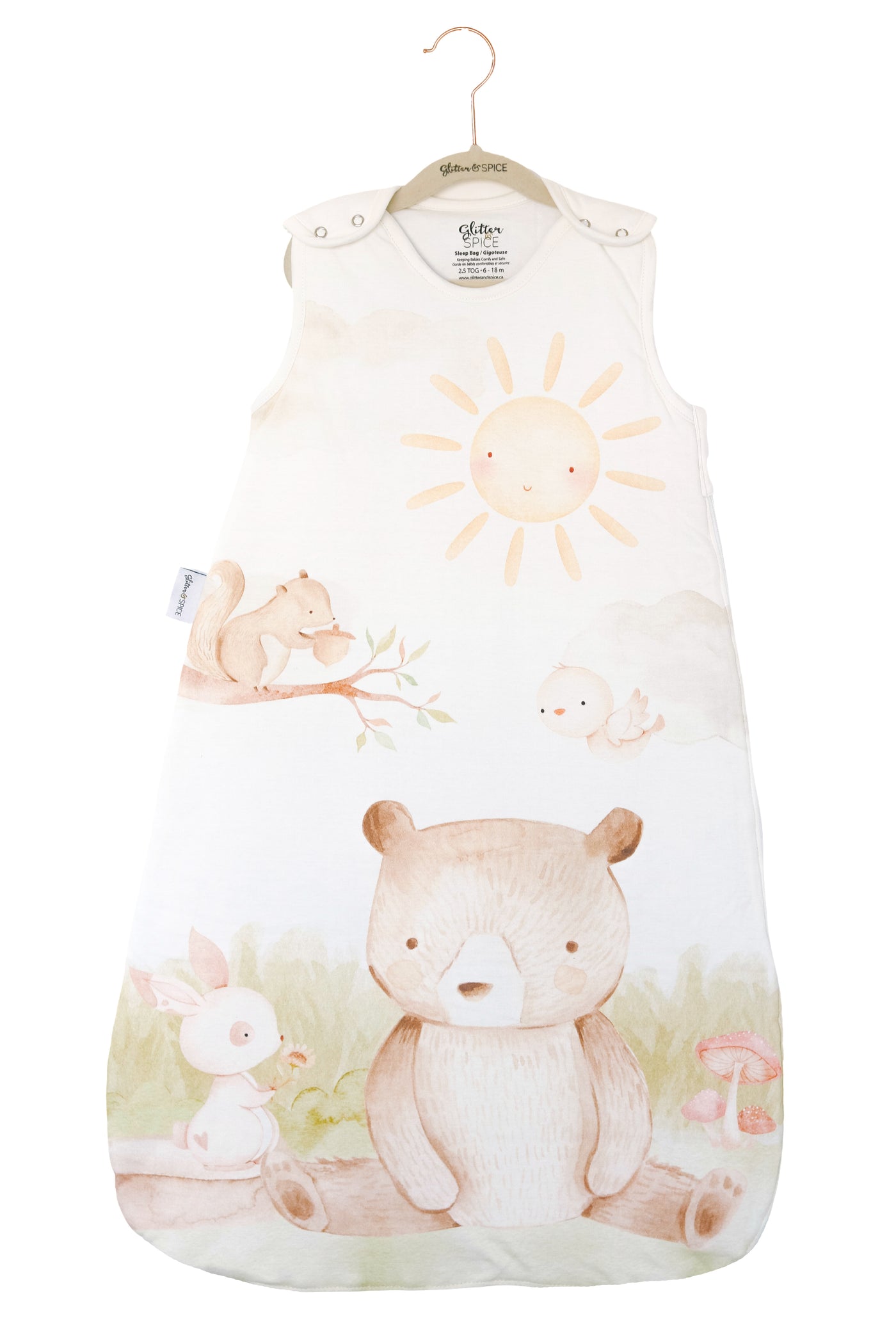 Sleep Bag 2.5 TOG - Forest Friends