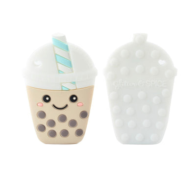 Bubble Tea Silicone Teether - Glitter & Spice