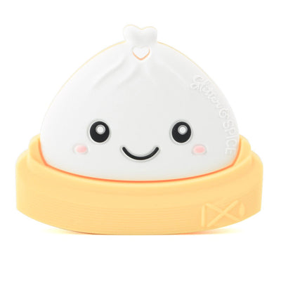 Dim Sum Bao Silicone Teether - Glitter & Spice