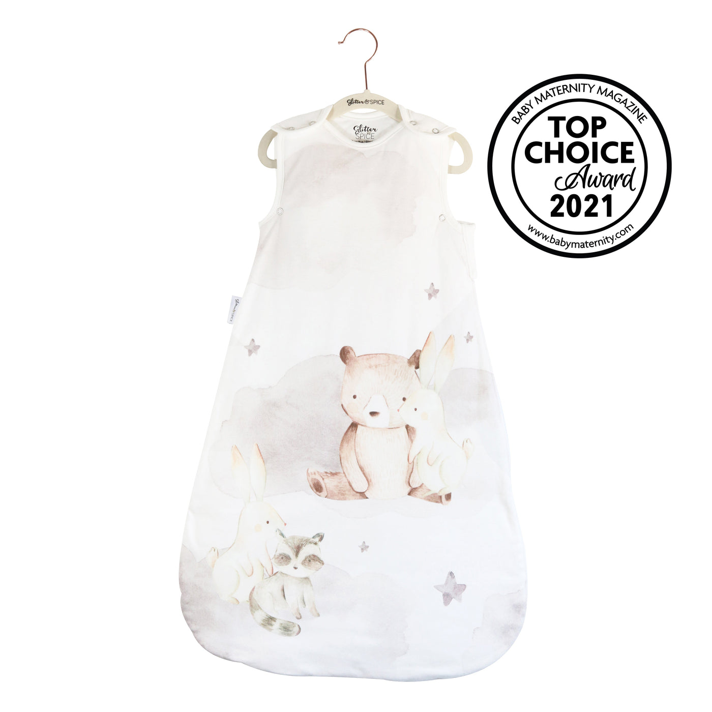 Sleep Bag 2.5 TOG - Woodland Dreams - Glitter & Spice Canada