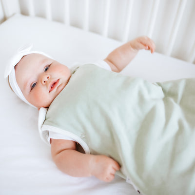 Sleep Bag 1.0 TOG - Coastal Mint - Glitter & Spice