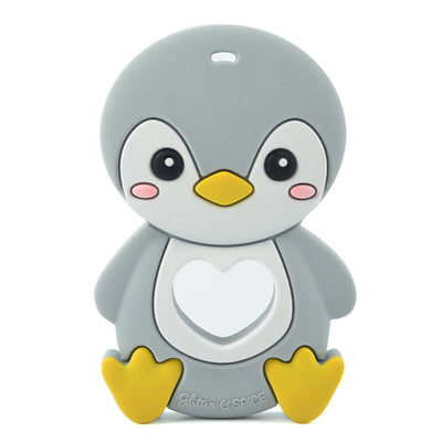 Penguin Silicone Teether - Glitter & Spice