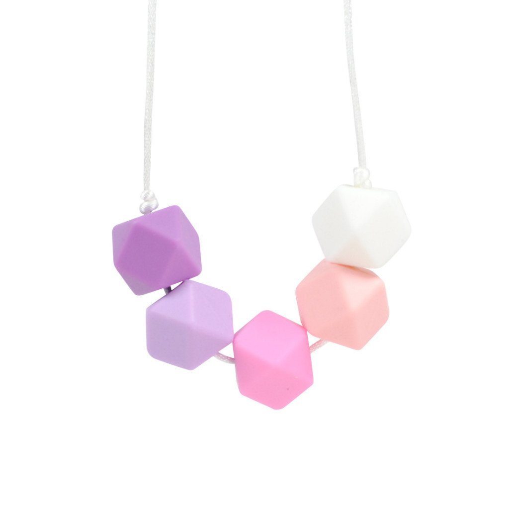 Silicone Teething Necklace - Esme - Glitter & Spice