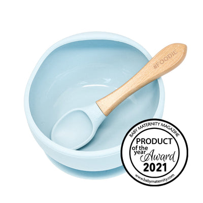 SILICONE BOWL + SPOON SET - Glitter & Spice Canada