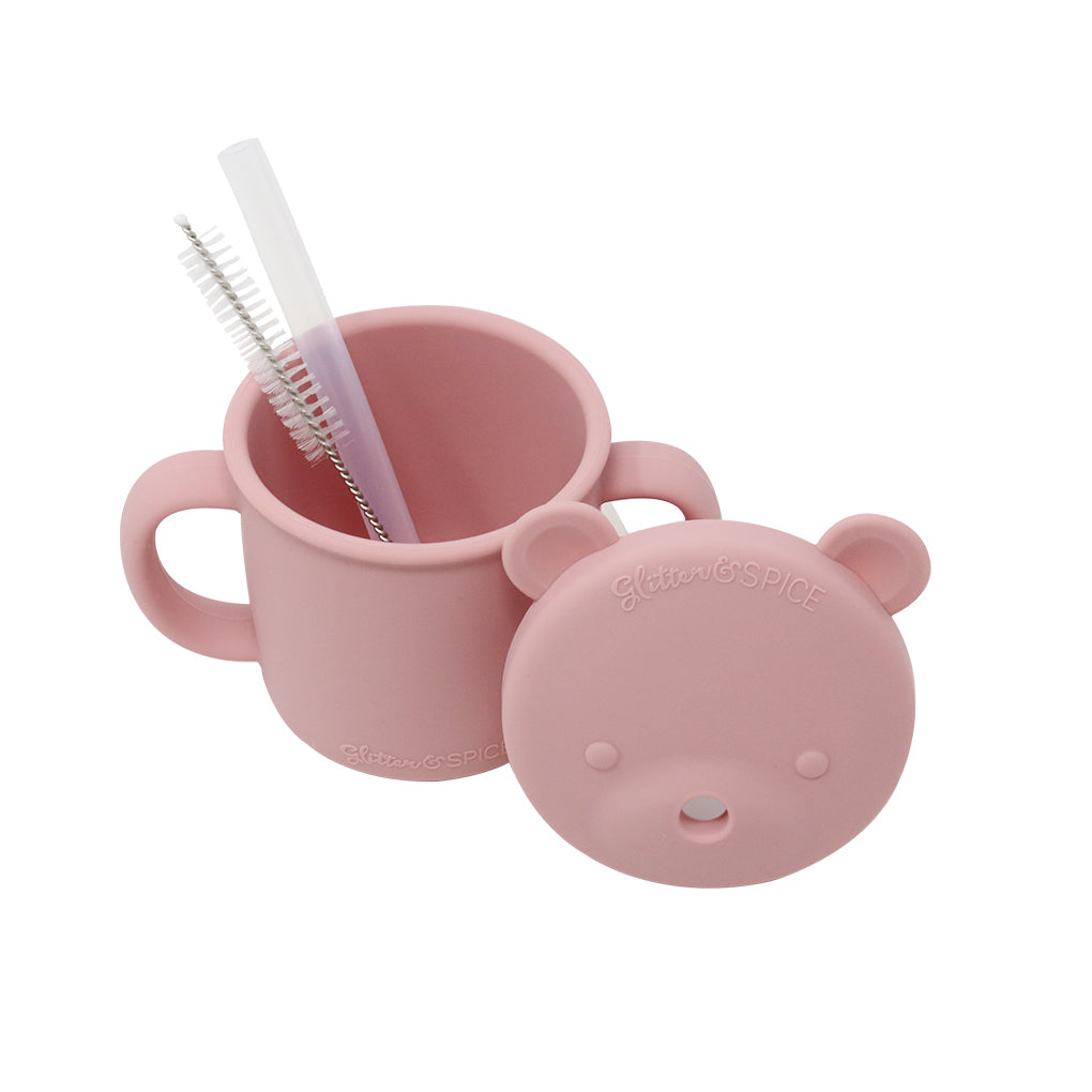 Grow with Me Silicone Bear Cup - Factory Seconds - Glitter & Spice