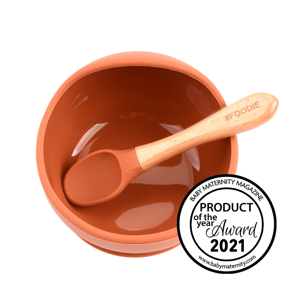 SILICONE BOWL + SPOON SET - Glitter & Spice Canada