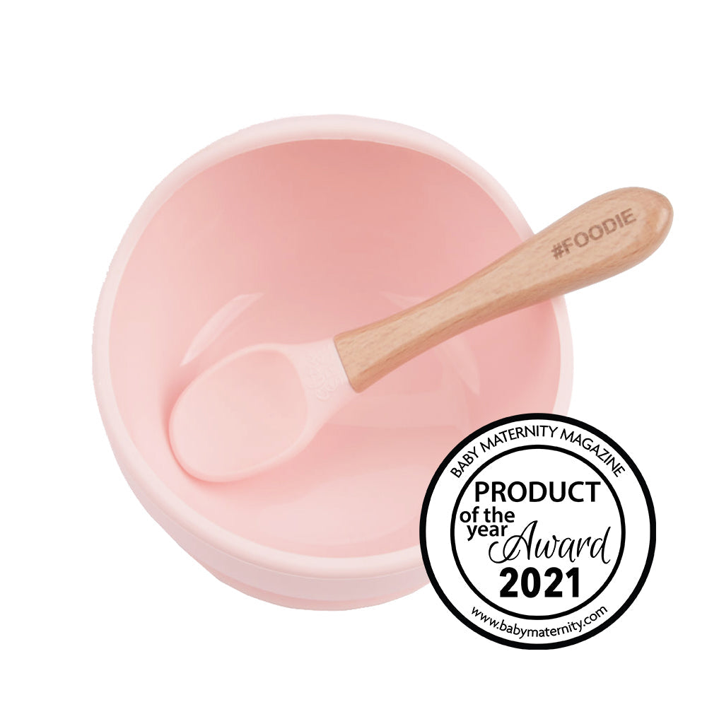 SILICONE BOWL + SPOON SET - Glitter & Spice Canada