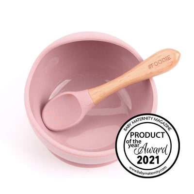 SILICONE BOWL + SPOON SET FACTORY SECONDS - Glitter & Spice