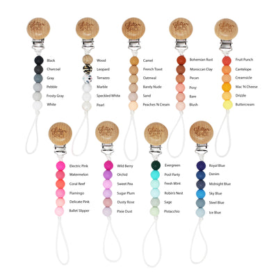 Create Your Own Pacifier Clip - Glitter & Spice