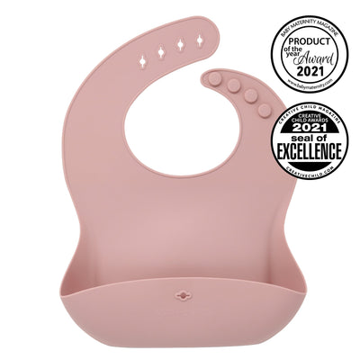 SILICONE FOOD BIB - Glitter & Spice