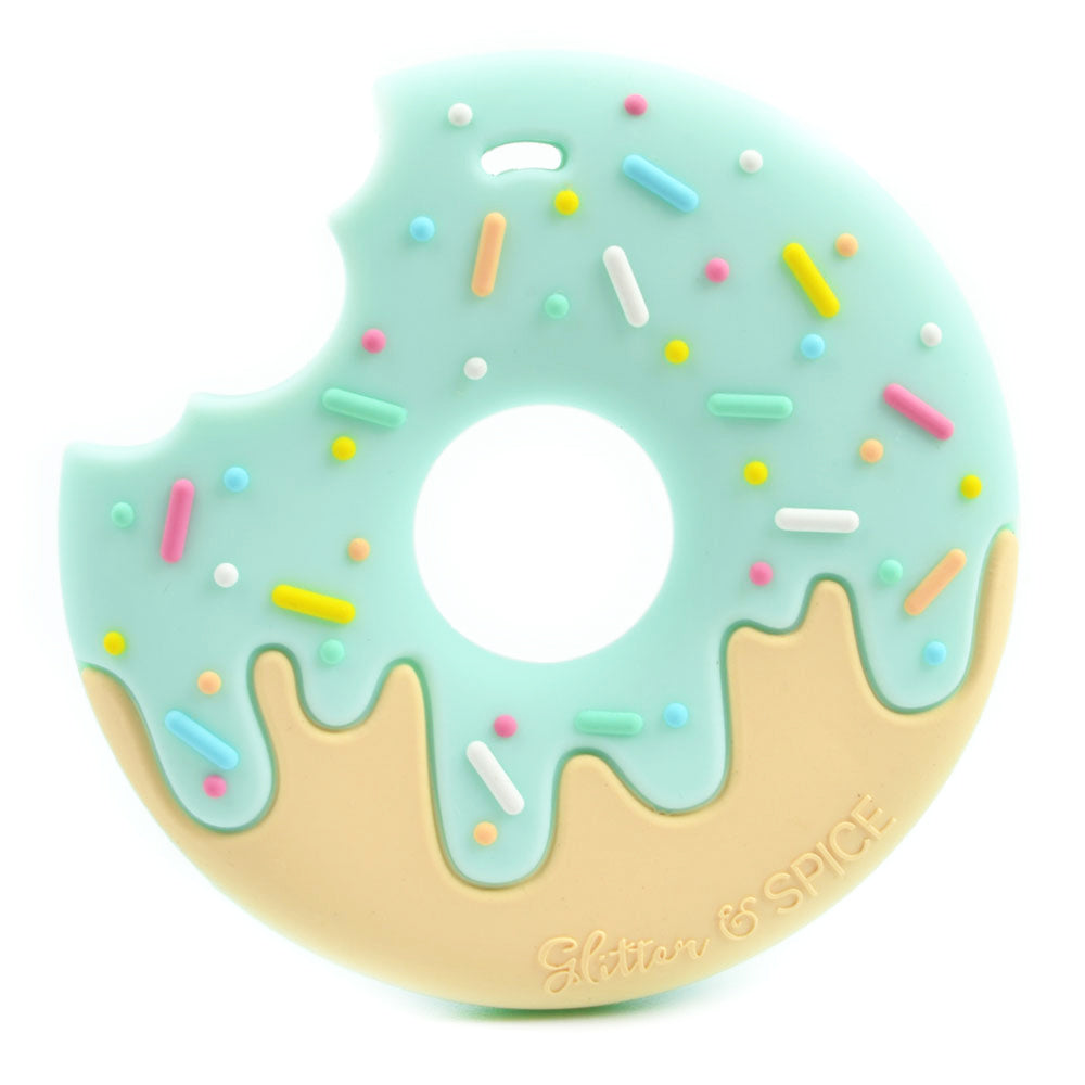 Donut Silicone Teether - Glitter & Spice