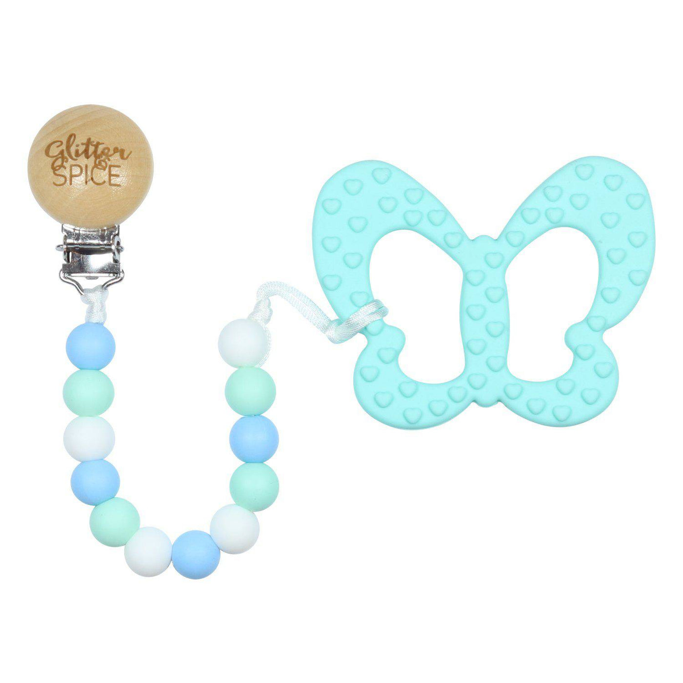 Butterfly Silicone Teether - Overstock - Glitter & Spice