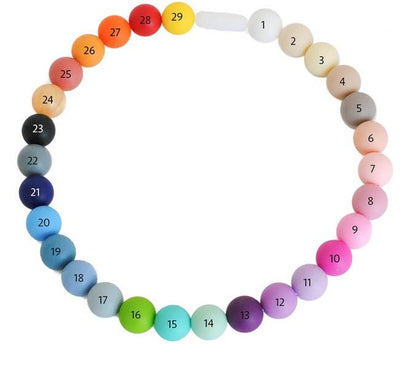 Create Your Own Teething Necklace 32" - Glitter & Spice