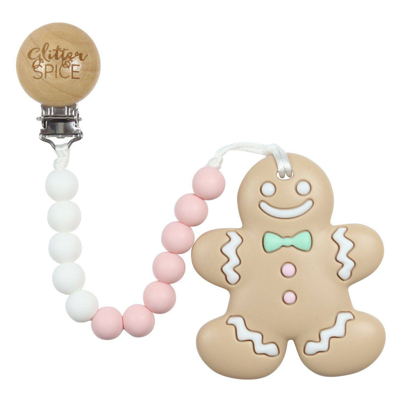 Gingerbread Silicone Teether - Overstock - Glitter & Spice