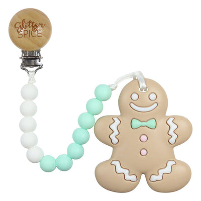 Gingerbread Silicone Teether - Overstock - Glitter & Spice