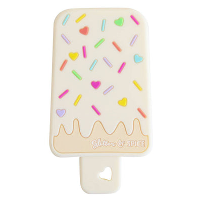 Ice Cream Bar Silicone Teether - Glitter & Spice