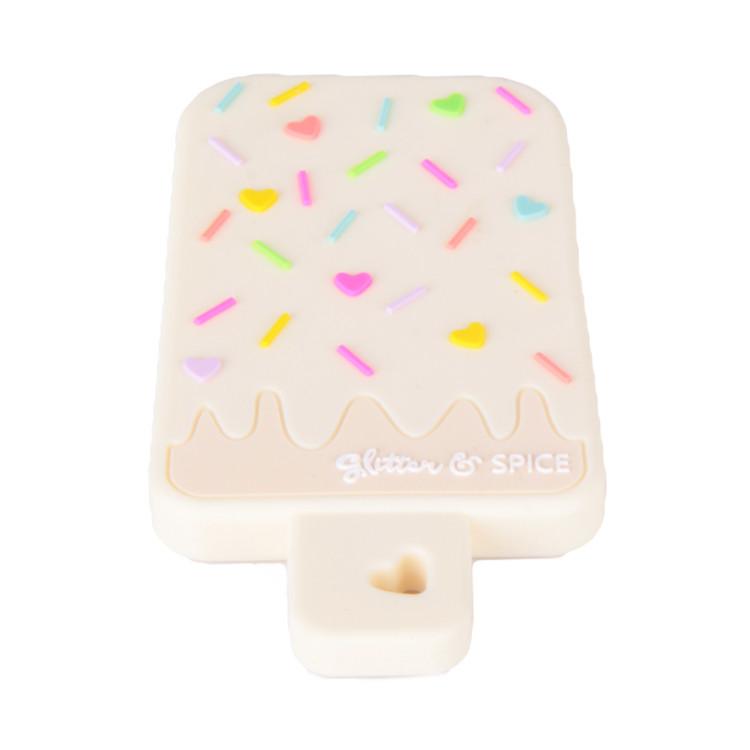 Ice Cream Bar Teether Factory Seconds - Glitter & Spice