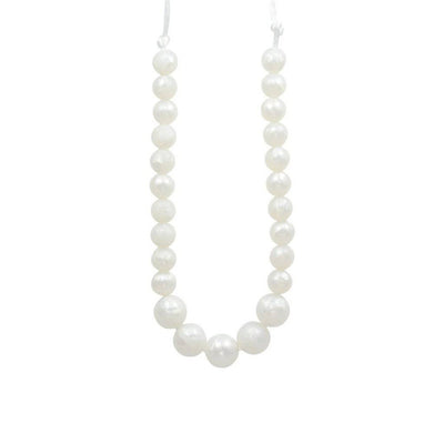 Pearl Silicone Teething Necklace - Glitter & Spice
