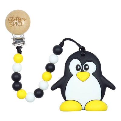 Penguin Teether - Discontinued Design - Glitter & Spice