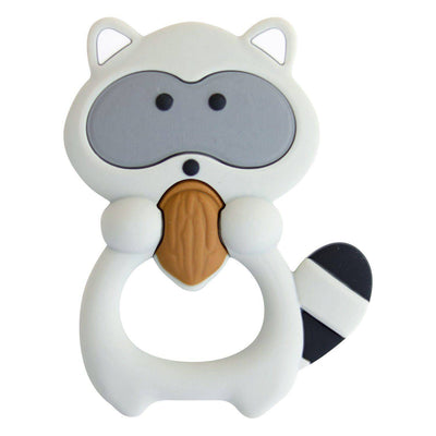 Raccoon Silicone Teether - Glitter & Spice