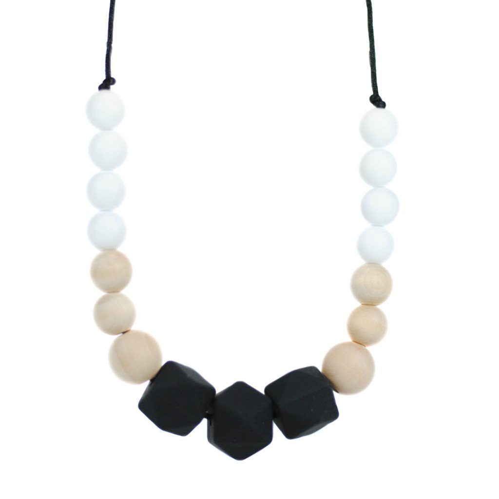 Silicone Teething Necklace - Addison - Glitter & Spice