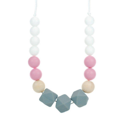 Silicone Teething Necklace - Alexis - Glitter & Spice