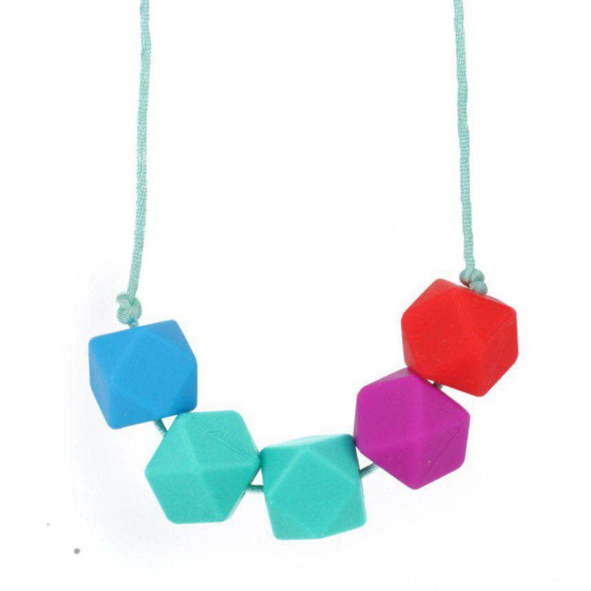 Silicone Teething Necklace - Ariel - Glitter & Spice