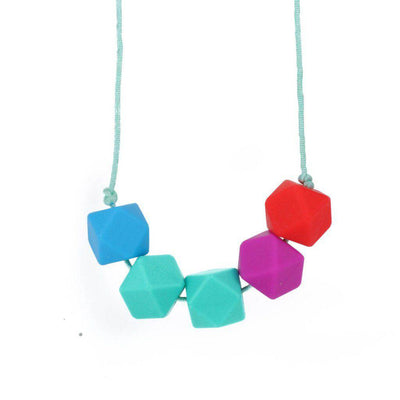 Silicone Teething Necklace - Ariel - Glitter & Spice