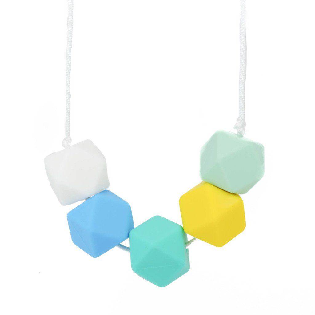 Silicone Teething Necklace - Blake - Glitter & Spice
