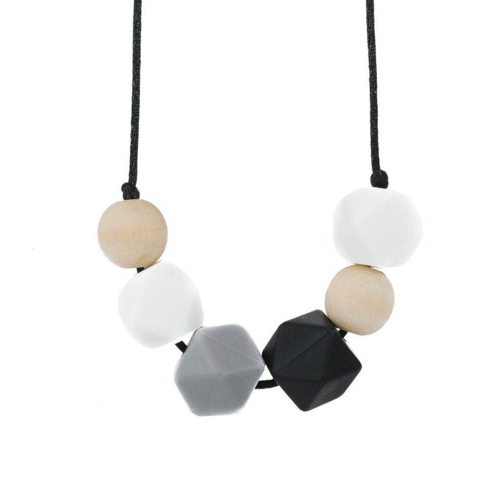 Silicone Teething Necklace - Brooklyn - Glitter & Spice