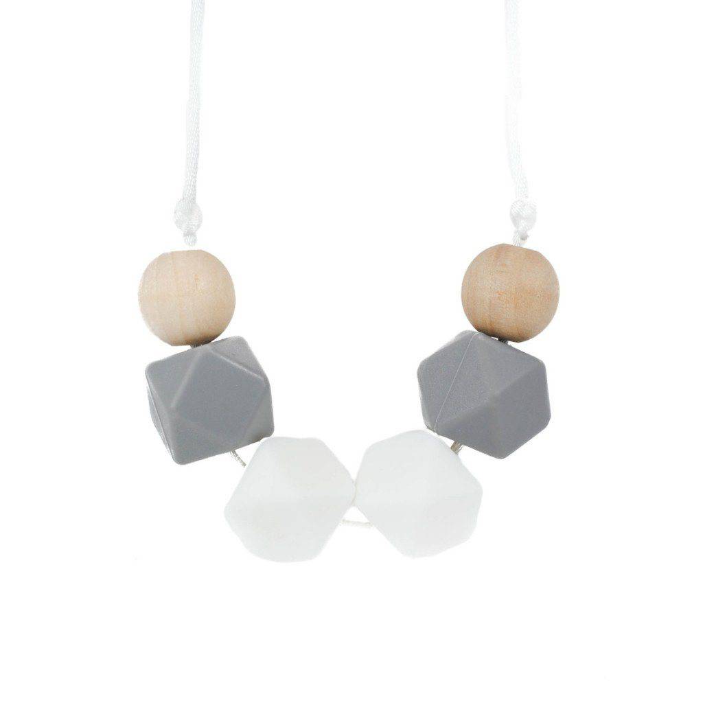 Silicone Teething Necklace - Celest - Glitter & Spice