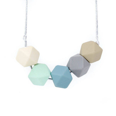 Silicone Teething Necklace - Charlotte - Glitter & Spice
