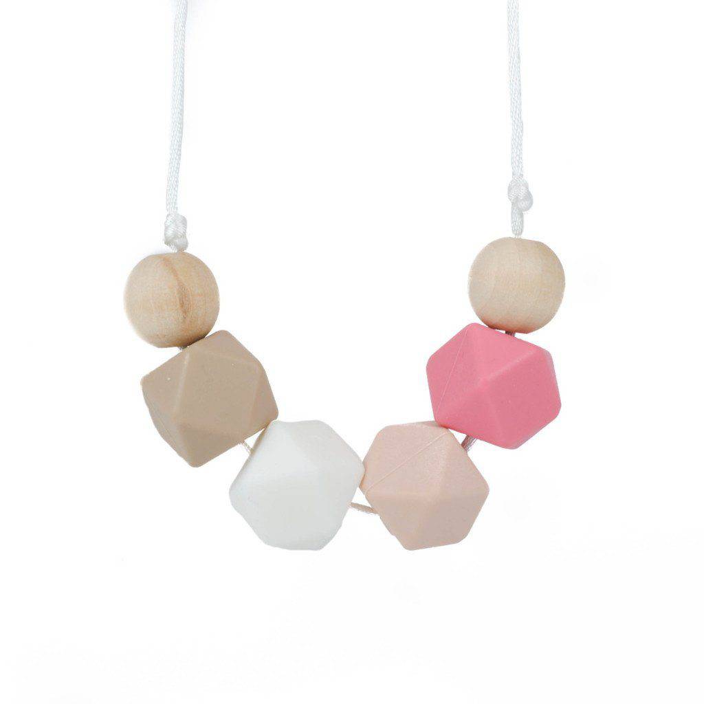 Silicone Teething Necklace - Cora - Glitter & Spice