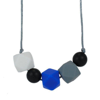 Silicone Teething Necklace - Elliot - Glitter & Spice