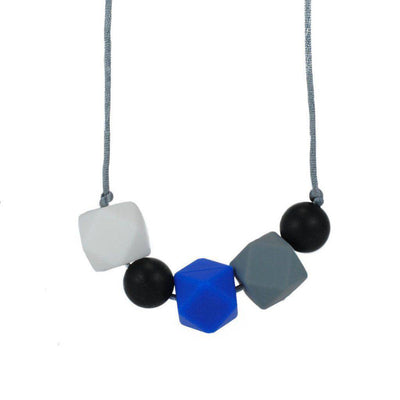 Silicone Teething Necklace - Elliot - Glitter & Spice