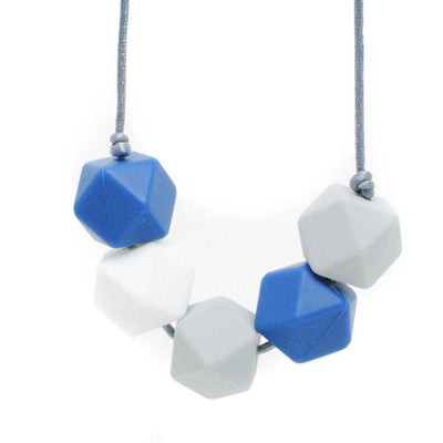 Silicone Teething Necklace - Ethan - Glitter & Spice