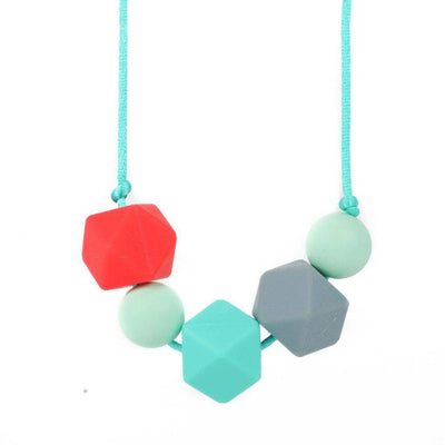 Silicone Teething Necklace - Marti - Glitter & Spice