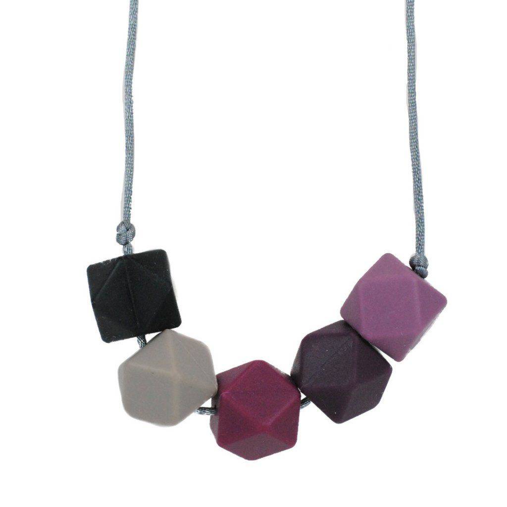 Silicone Teething Necklace - Scarlett - Glitter & Spice